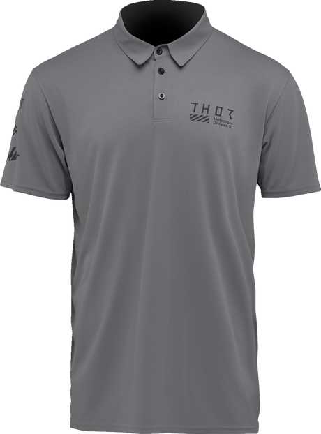 THOR Corpo Polo Shirt - Gray - Large 3040-3485