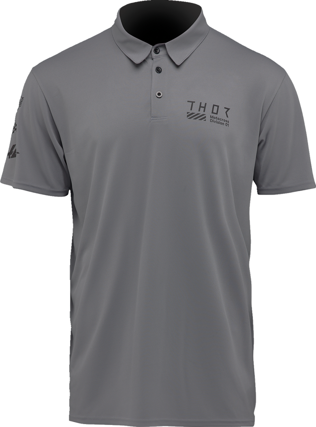 THOR Corpo Polo Shirt - Gray - Large 3040-3485
