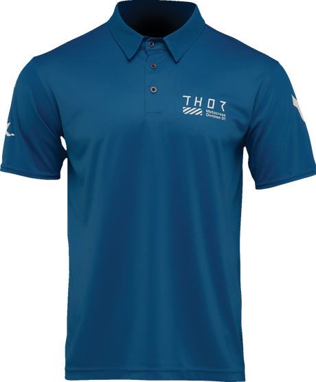THOR Corpo Polo Shirt - Storm Blue - Medium 3040-3488