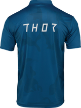 THOR Corpo Polo Shirt - Storm Blue - Medium 3040-3488