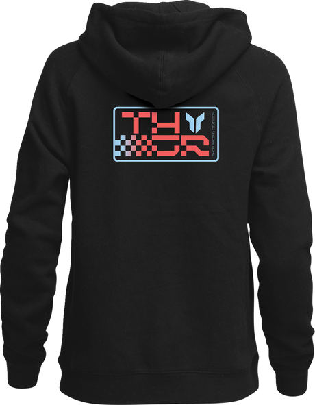THOR Women's Vantage Zip-Up Hoodie - Black - Small 3051-1253