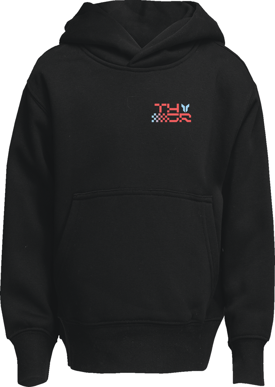 THOR Youth Vantage Pullover Hoodie - Black - Small 3052-0718