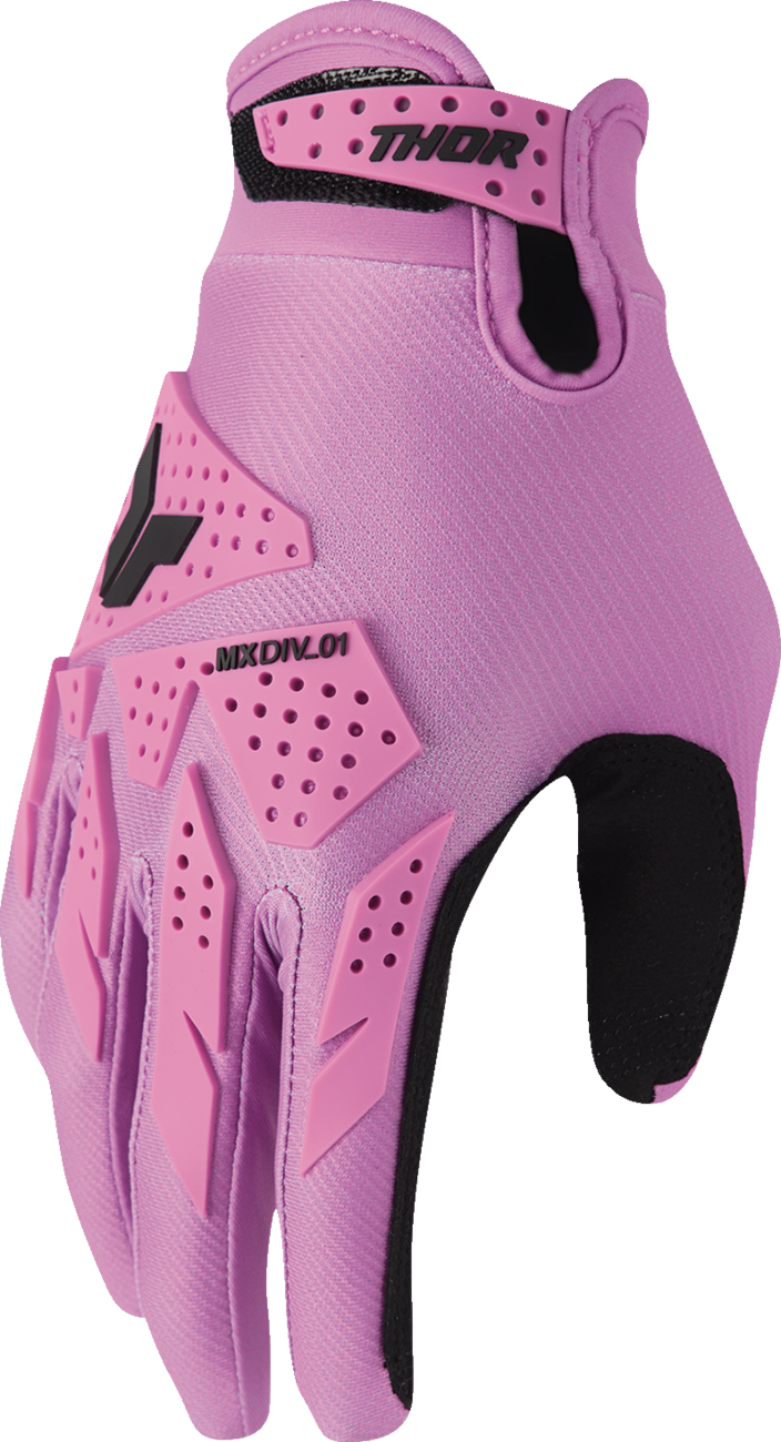 THOR Women's Launchmode XP Gloves - Orchid - Large 3331-0298
