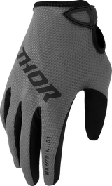 THOR Women's Ridemode Static Gloves - Gray - Medium 3331-0301