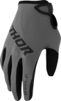 THOR Women's Ridemode Static Gloves - Gray - Medium 3331-0301