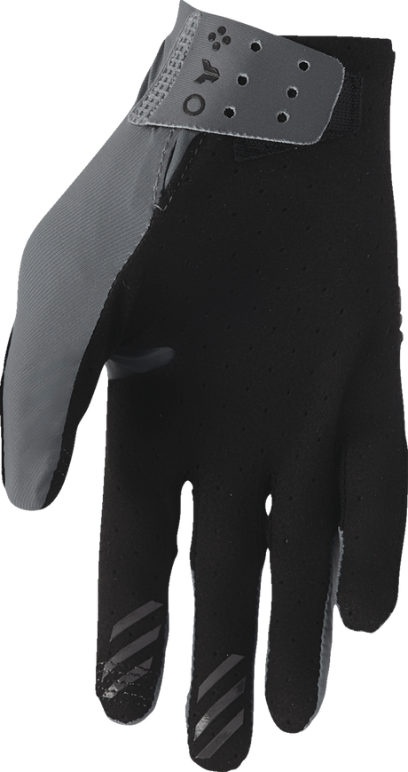 THOR Sportmode Vented Iconic Gloves - Charcoal - 2XL 3330-8300