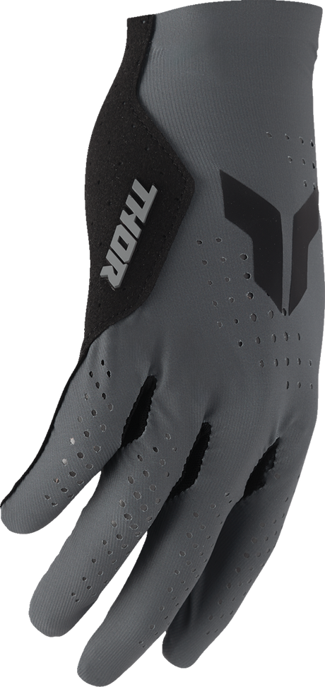 THOR Sportmode Vented Iconic Gloves - Charcoal - 2XL 3330-8300