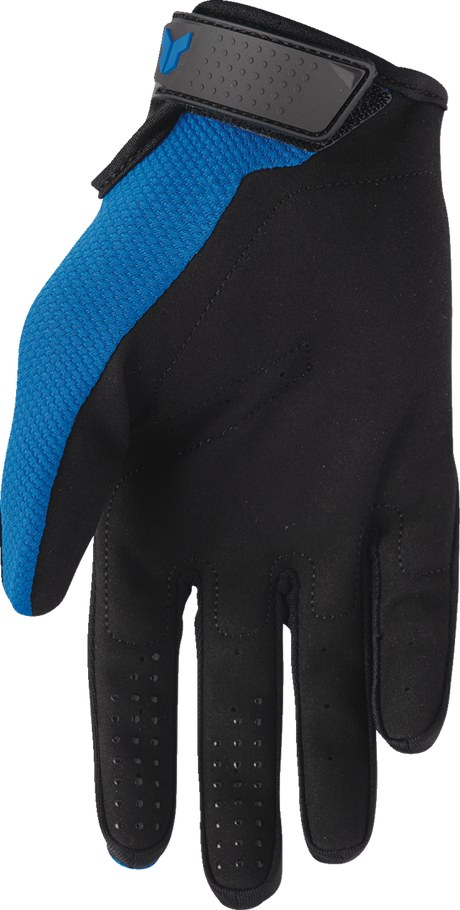 THOR Youth Ridemode Static Gloves - Blue - Medium 3332-1932