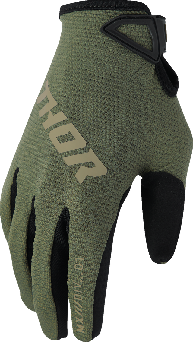 THOR Youth Ridemode Static Gloves - Camo - XS 3332-1934