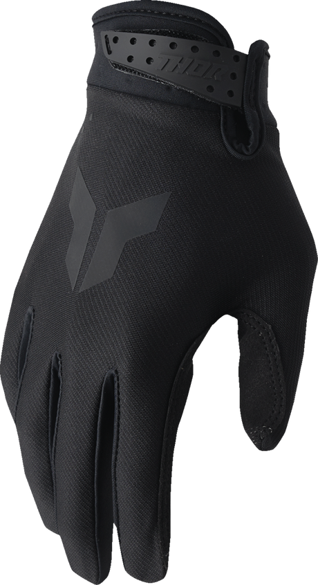 THOR Youth Launchmode Split Gloves - Black - 2XS 3332-1938