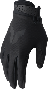 THOR Youth Launchmode Split Gloves - Black - Small 3332-1940