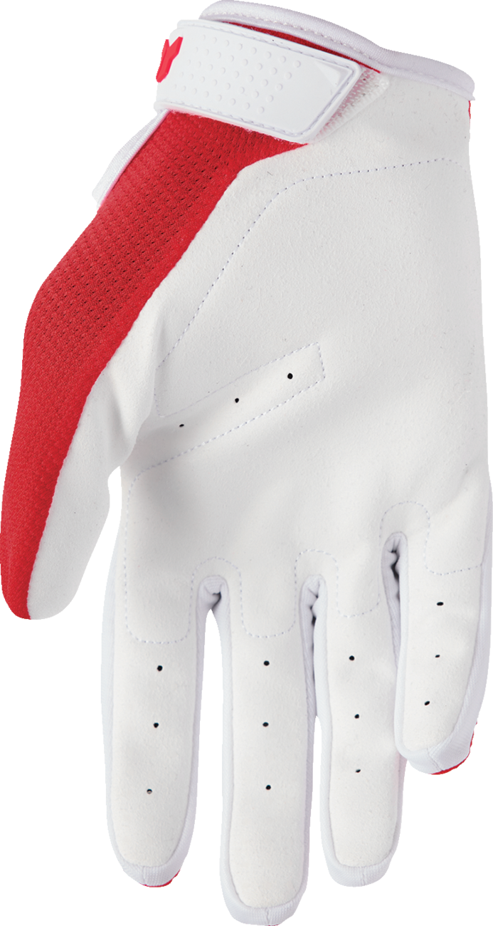 THOR Ridemode Static Gloves - Red - Medium 3330-8339