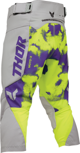 THOR Youth Launchmode Bleach Pants - Gray/Acid - US 28 2903-2620