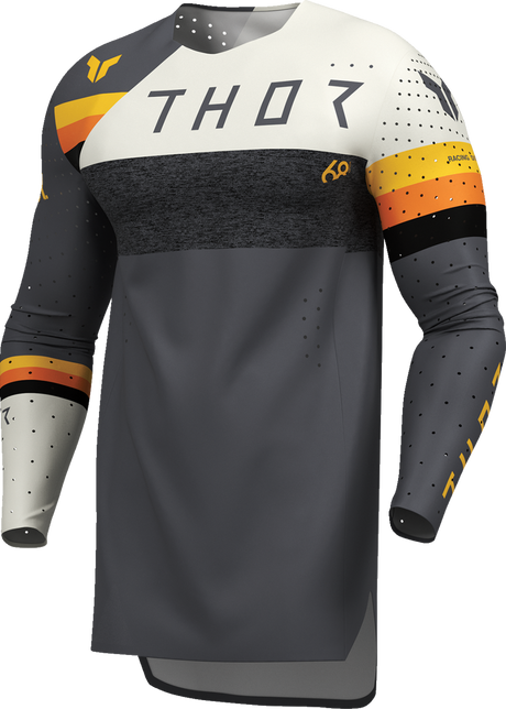 THOR Sportmode League Jersey - Charcoal/White - Large 2910-8354