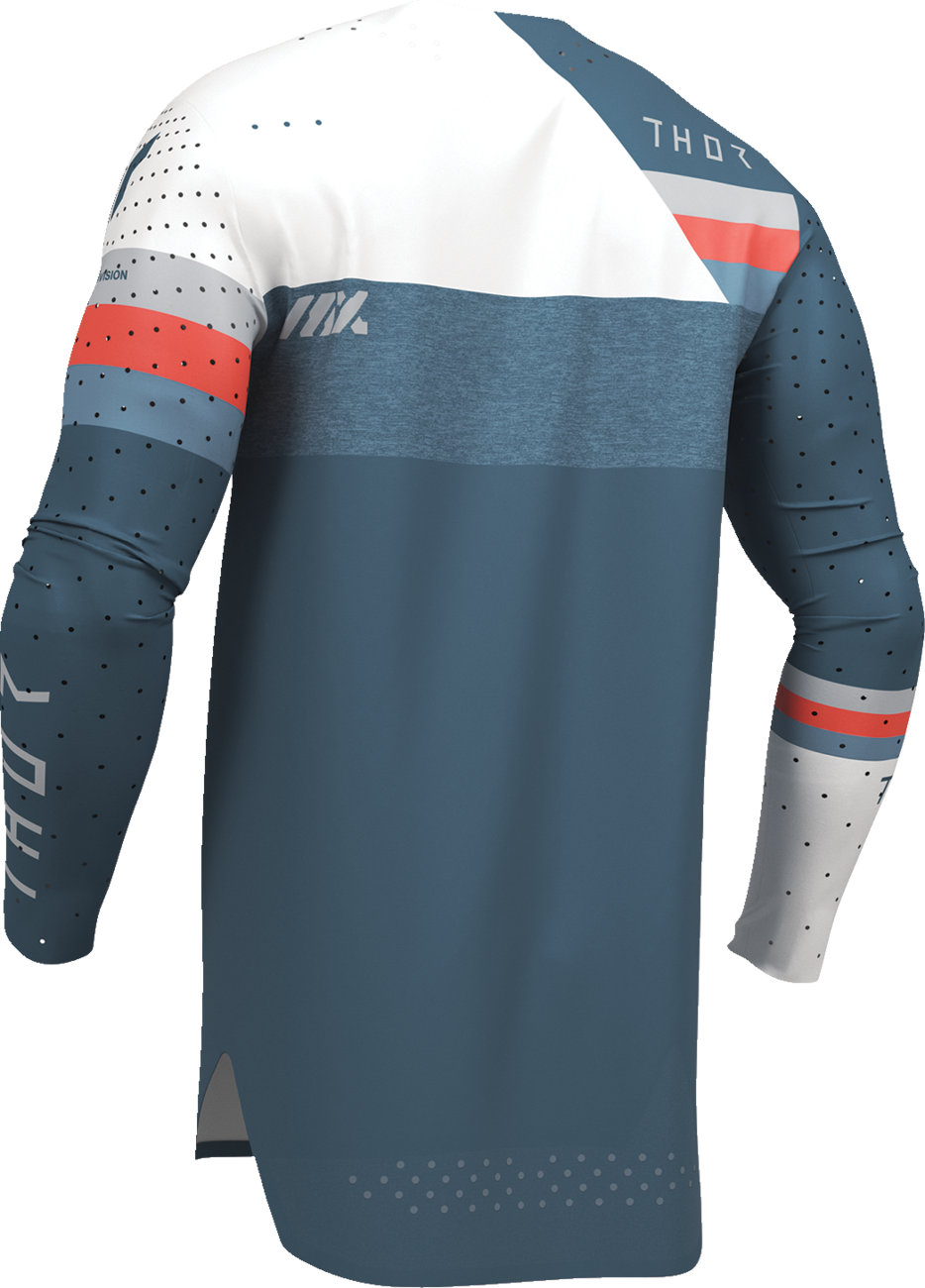 THOR Sportmode League Jersey - Blue/White - Medium 2910-8359