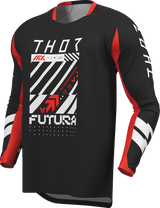 THOR Launchmode Futura Jersey - Black/Red - Medium 2910-8413