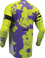 THOR Launchmode Bleach Jersey - Gray/Acid - Large 2910-8402