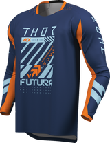 THOR Launchmode Futura Jersey - Navy/Orange - Large 2910-8426