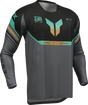 THOR Launchmode Air Raptor Jersey - Black/Charcoal - Large 2910-8432