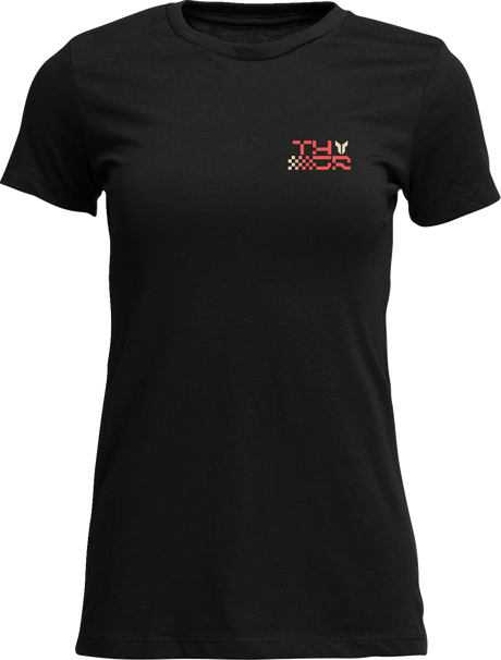 THOR Women's Vantage T-Shirt - Vintage Black - Large 3031-4332