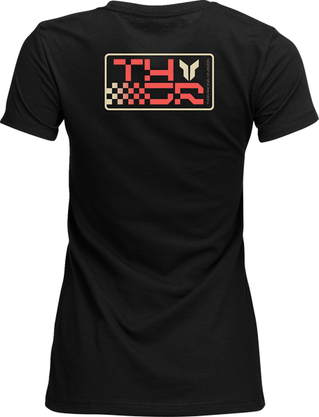THOR Women's Vantage T-Shirt - Vintage Black - Large 3031-4332