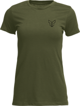 THOR Women's Patched Up T-Shirt - Military Green - Small 3031-4334