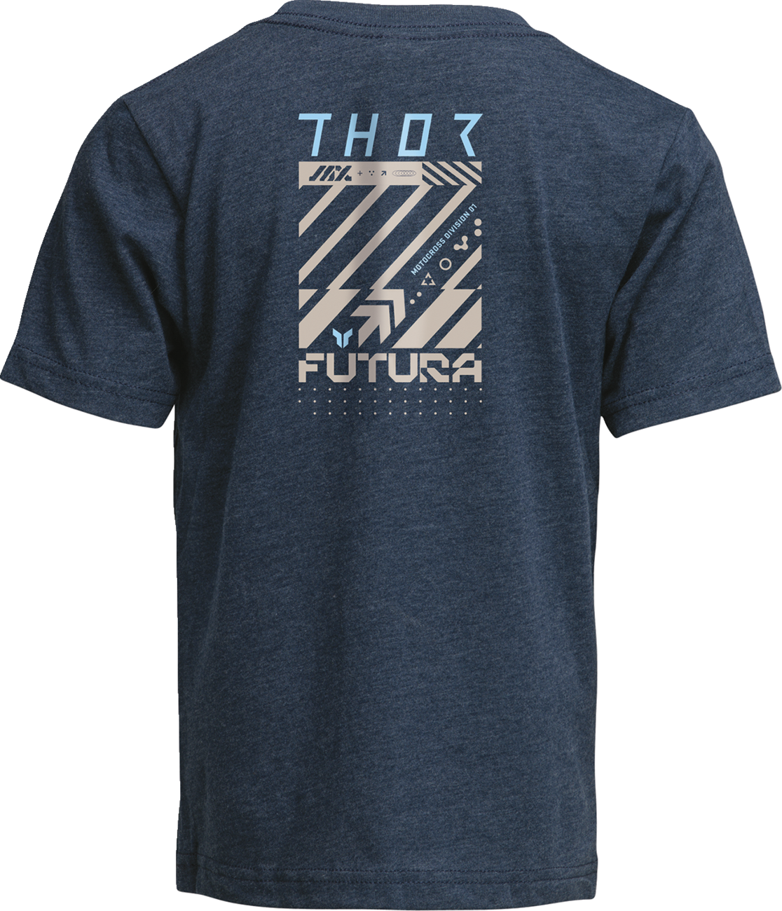THOR Youth Futura T-Shirt - Navy - Small 3032-3892