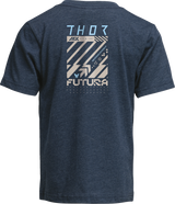 THOR Youth Futura T-Shirt - Navy - Small 3032-3892