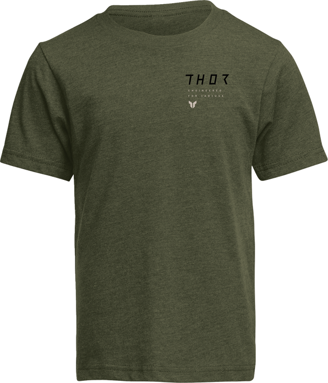 THOR Youth Stamp T-Shirt - Olive - Small 3032-3912