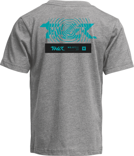 THOR Youth Mind Control T-Shirt - Heather Gray - XL 3032-3910