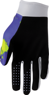 THOR Launchmode Bleach Gloves - Gray/Acid - XS 3330-8319