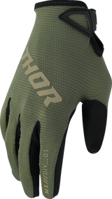 THOR Youth Ridemode Static Gloves - Camo - Large 3332-1937