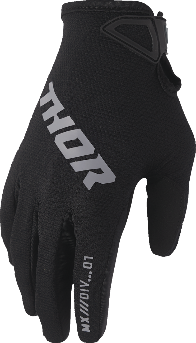 THOR Ridemode Static Gloves - Black - Large 3330-8334