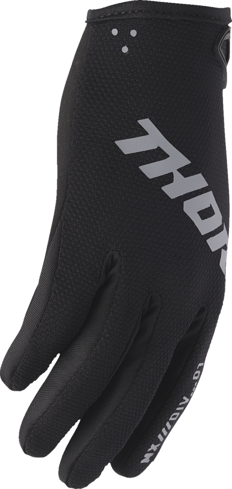 THOR Ridemode Static Gloves - Black - Large 3330-8334