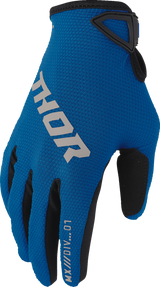 THOR Ridemode Static Gloves - Blue - XS 3330-8343