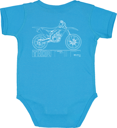 THOR Infant Blueprint Supermini - Cobalt - 6-12 Month 3032-3858