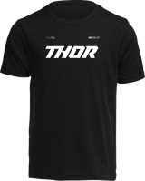 THOR Youth Brave T-Shirt - Black - Medium 3032-3878