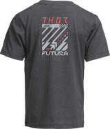 THOR Youth Futura T-Shirt - Charcoal - Medium 3032-3888