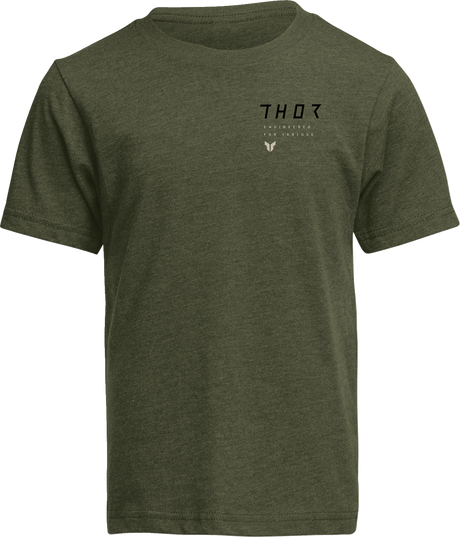 THOR Youth Stamp T-Shirt - Olive - XS 3032-3911