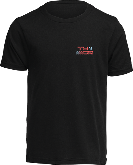 THOR Youth Vantage T-Shirt - Black - Small 3032-3917