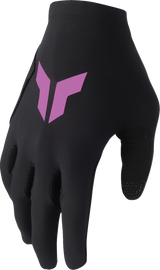 THOR Women's Sportmode Iconic Gloves - Black/Orchid - Small 3331-0284