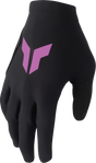 THOR Women's Sportmode Iconic Gloves - Black/Orchid - Small 3331-0284