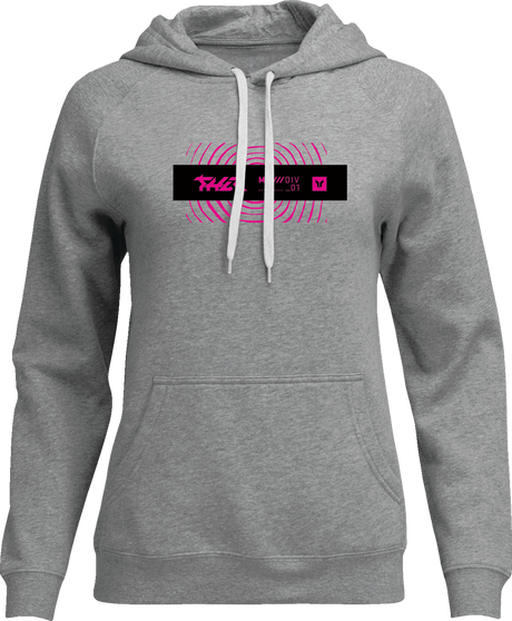 THOR Women's Mind Control Pullover Hoodie - Heather Gray - Large 3051-1259