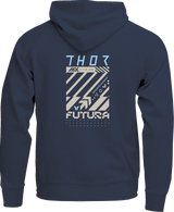 THOR Youth Futura Pullover Hoodie - Navy - Small 3052-0714
