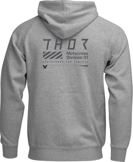THOR Stamp Pullover Hoodie - Heather Gray - 2XL 3050-7225