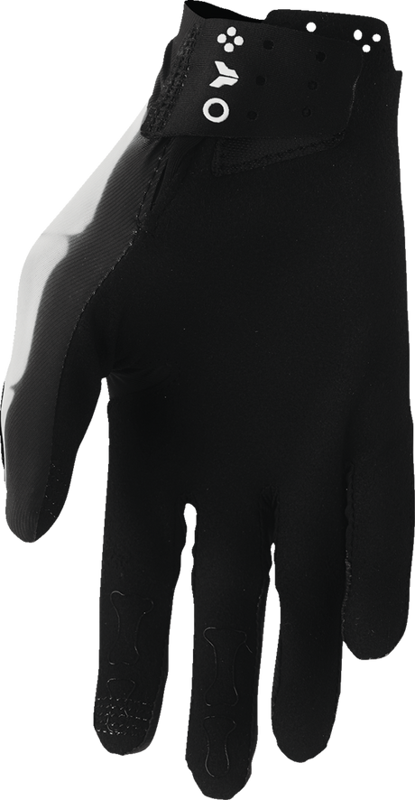 THOR Sportmode X-RAY Gloves - Black/White - Large 3330-8292