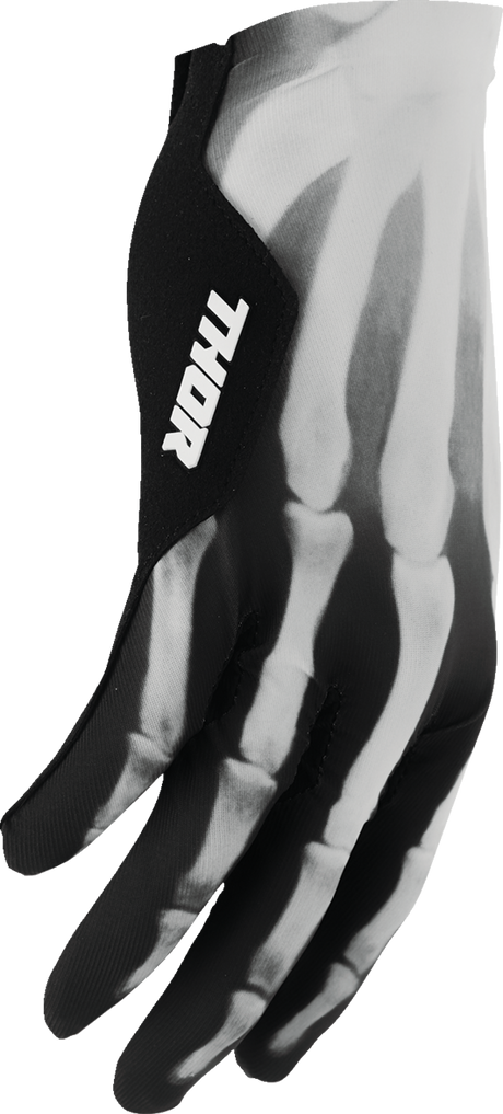 THOR Sportmode X-RAY Gloves - Black/White - Large 3330-8292