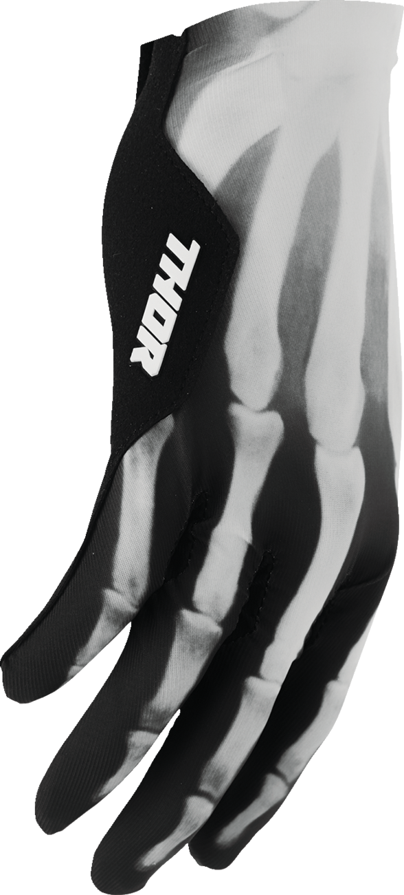 THOR Sportmode X-RAY Gloves - Black/White - 2XL 3330-8294