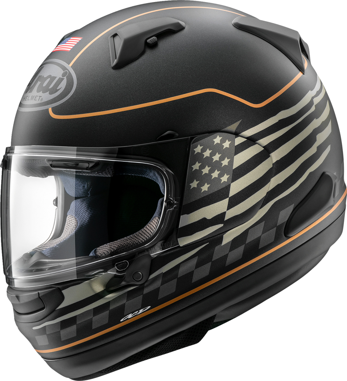 ARAI HELMETS Signet-X Helmet - US Flag - Black Frost - XL 0101-18521