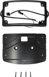 KODLIN USA 3-in-1 Mount Kit - License Plate - Cureved - Black KUS20302